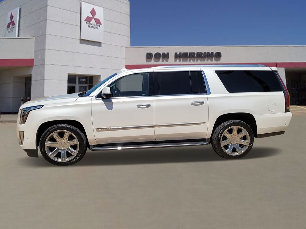 2018 Cadillac Escalade ESV — rear three-quarter view
