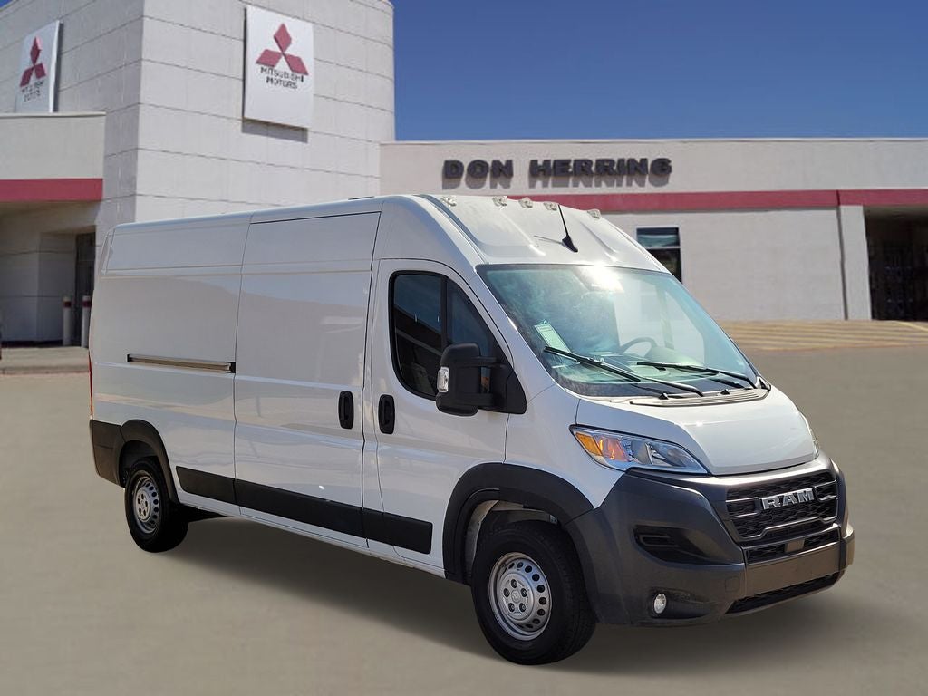 2024 RAM ProMaster 2500 Tradesman in Bright White Clearcoat — front three-quarter view