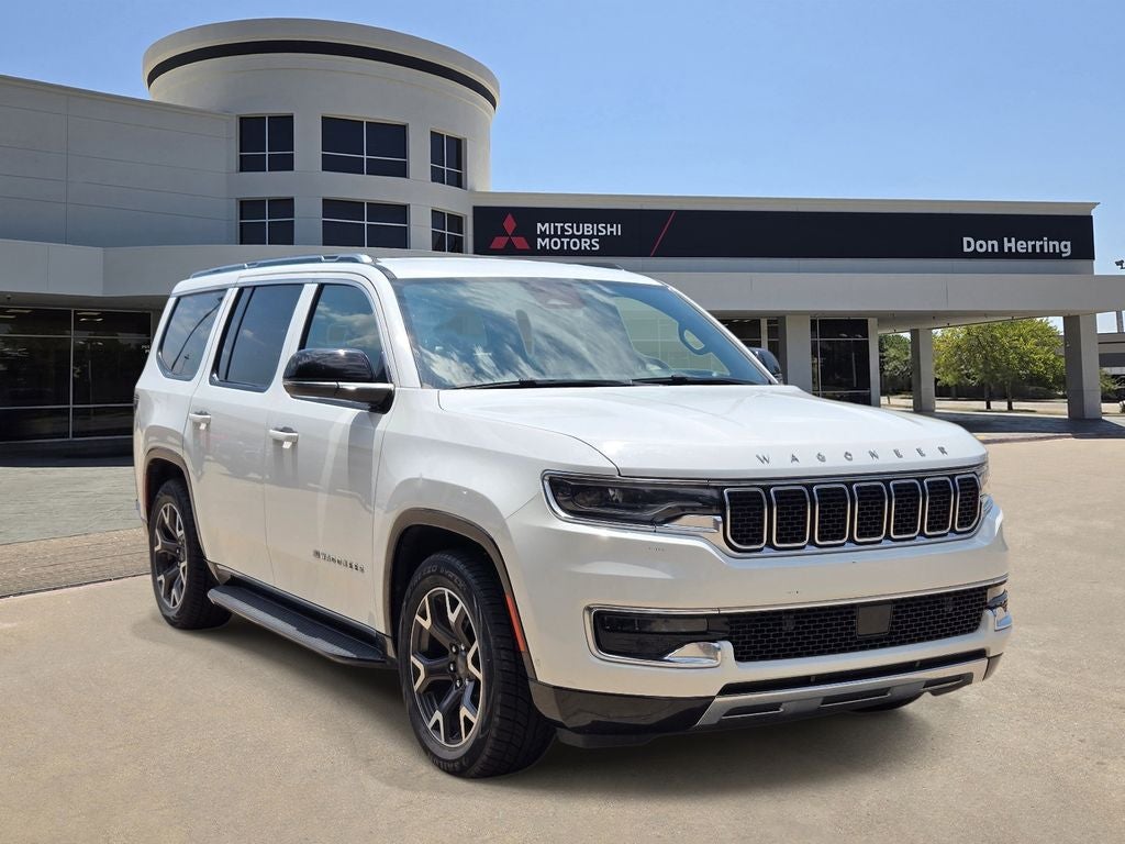 2024 Jeep Wagoneer Series III in Bright White Clearcoat — front three-quarter view