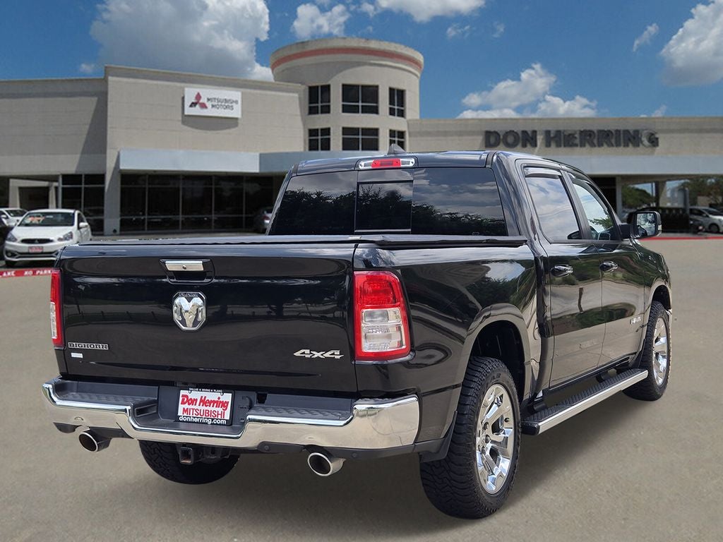 2020 RAM 1500 — rear three-quarter view